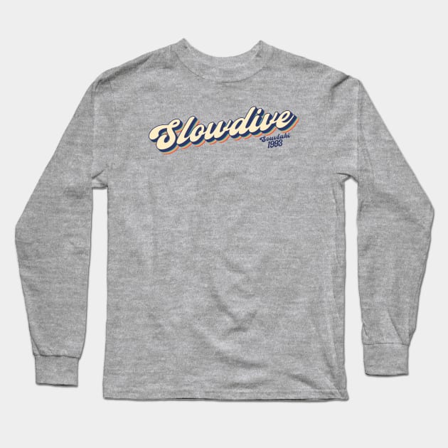 Slowdive - Souvlaki / Retro Layered 90's Long Sleeve T-Shirt by oemsanex